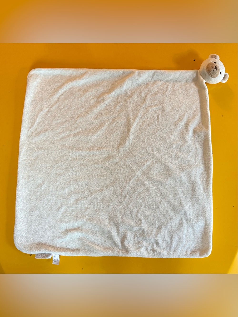 FAO Schwarz teddy bear baby blanket